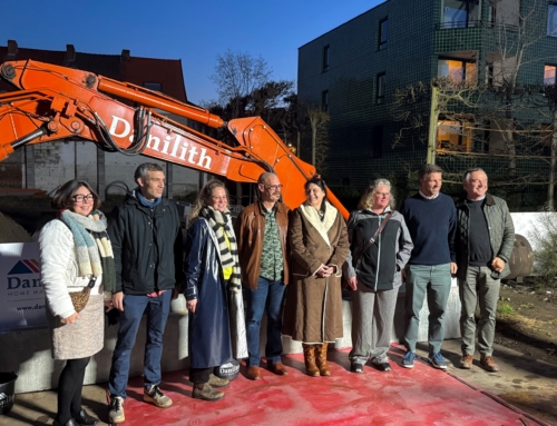 Eerste steenlegging voor Villavip Gent